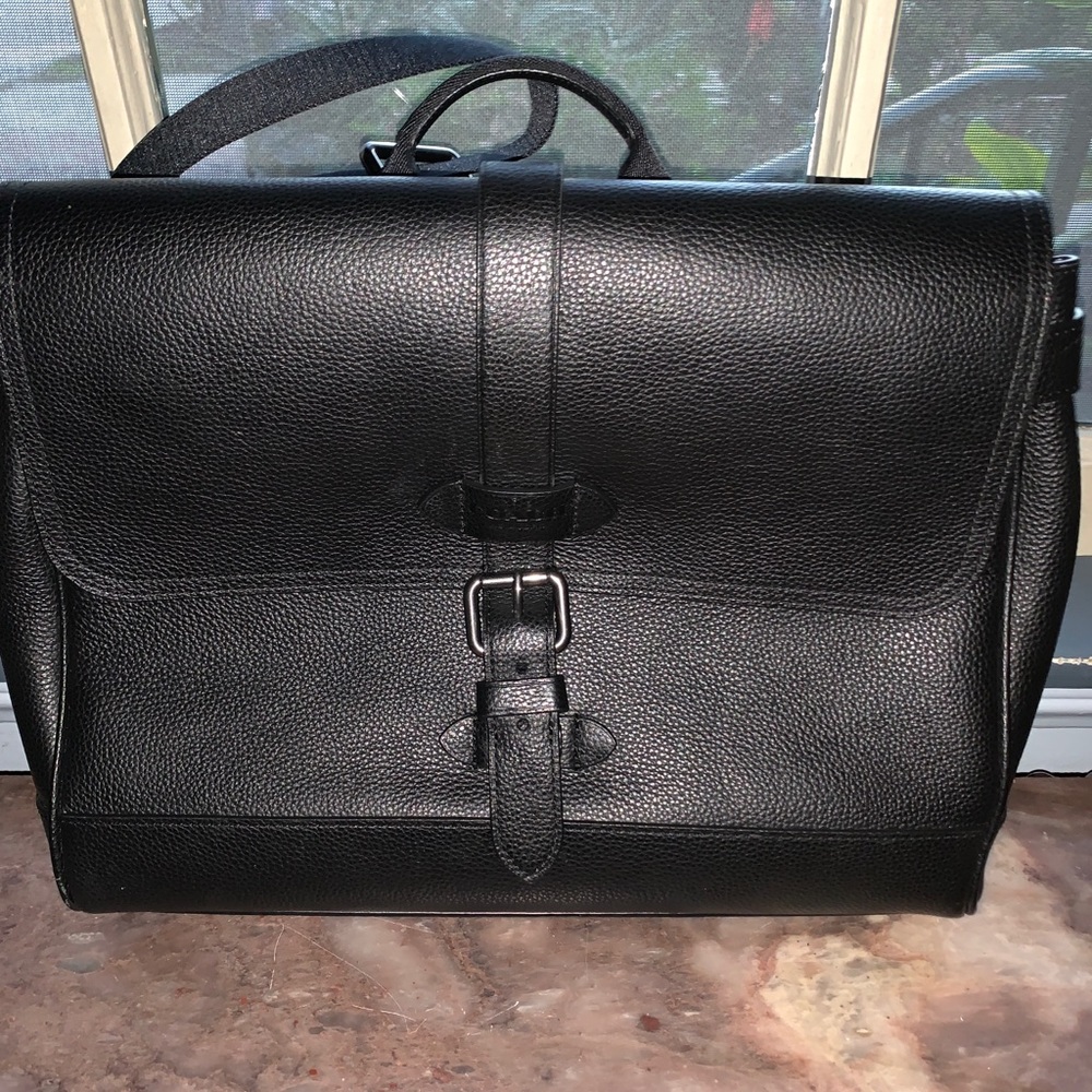 Coach satchel messenger bag